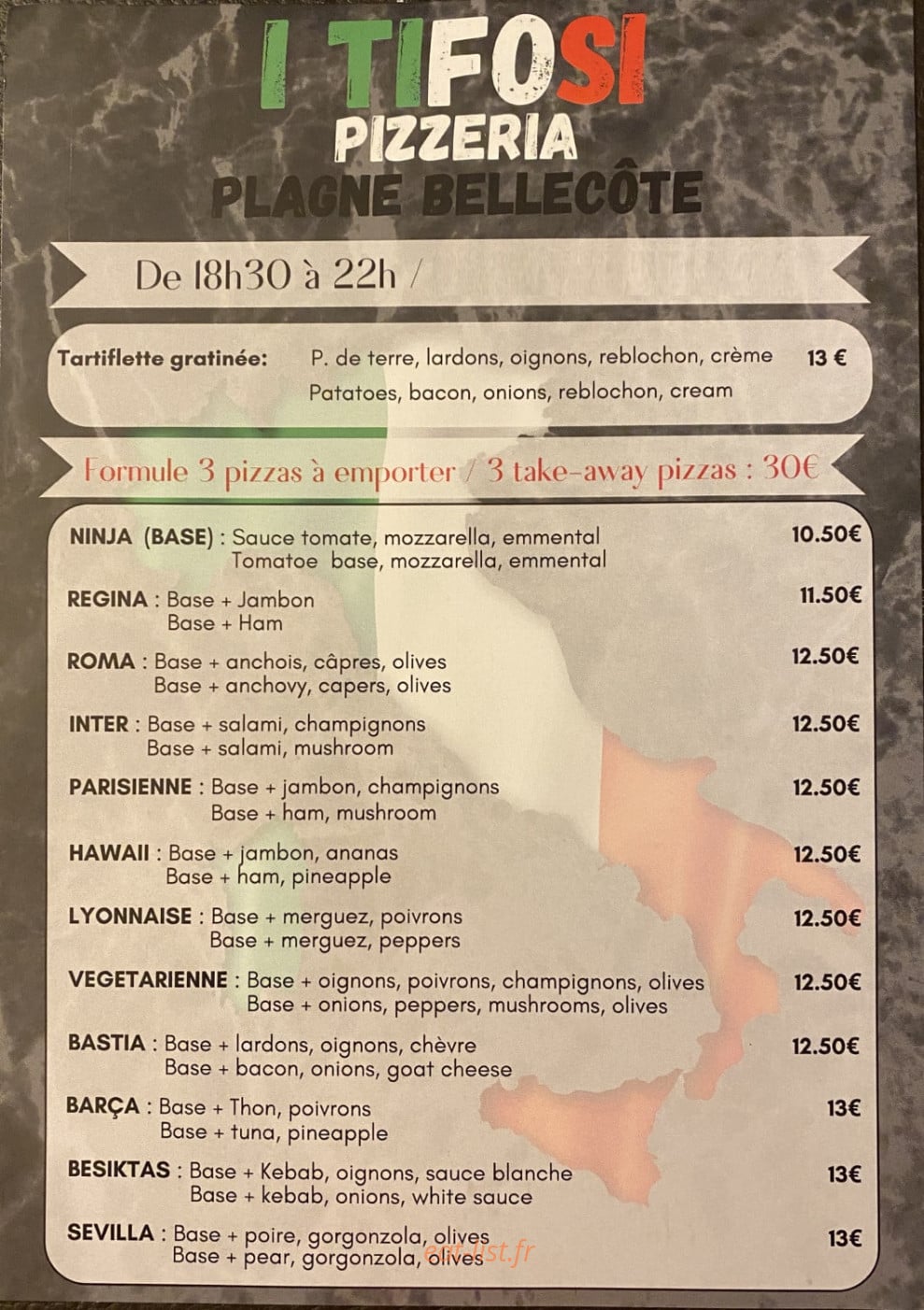 I Tifosi — carte page 1