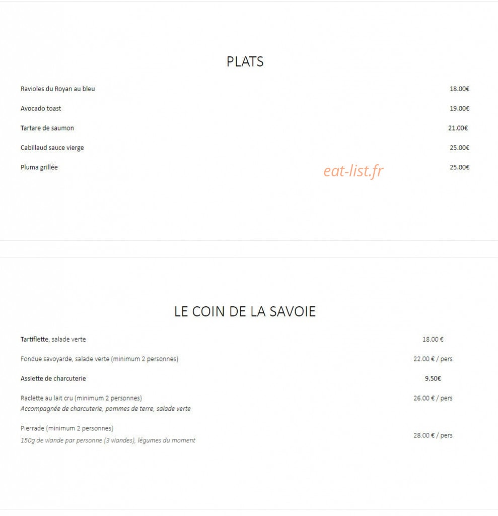 Hôtel Emeraude — carte page 2