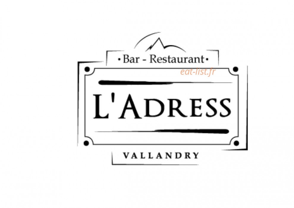 L' Adress — carte page 1