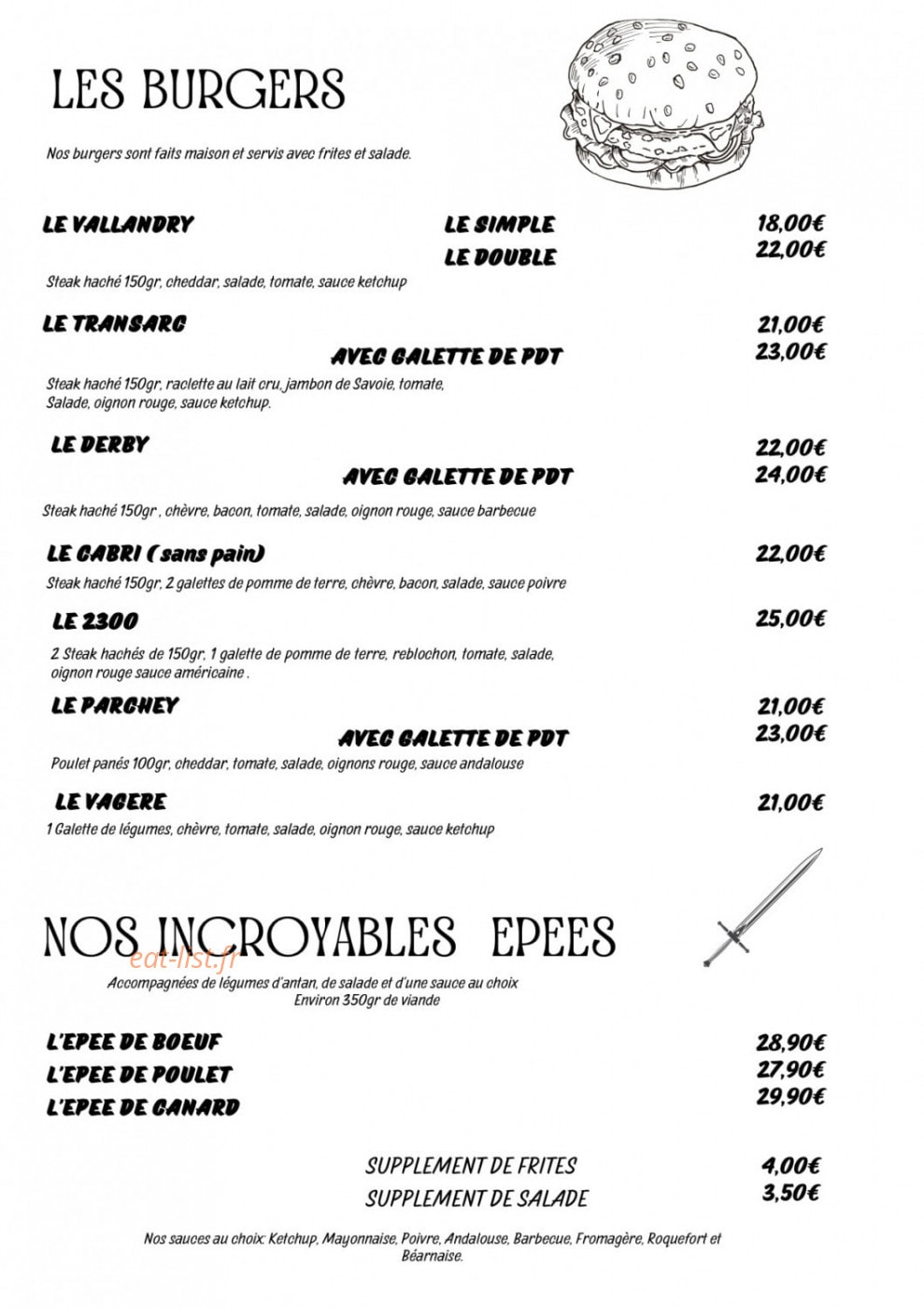 L'Edelweiss Peisey — carte page 3