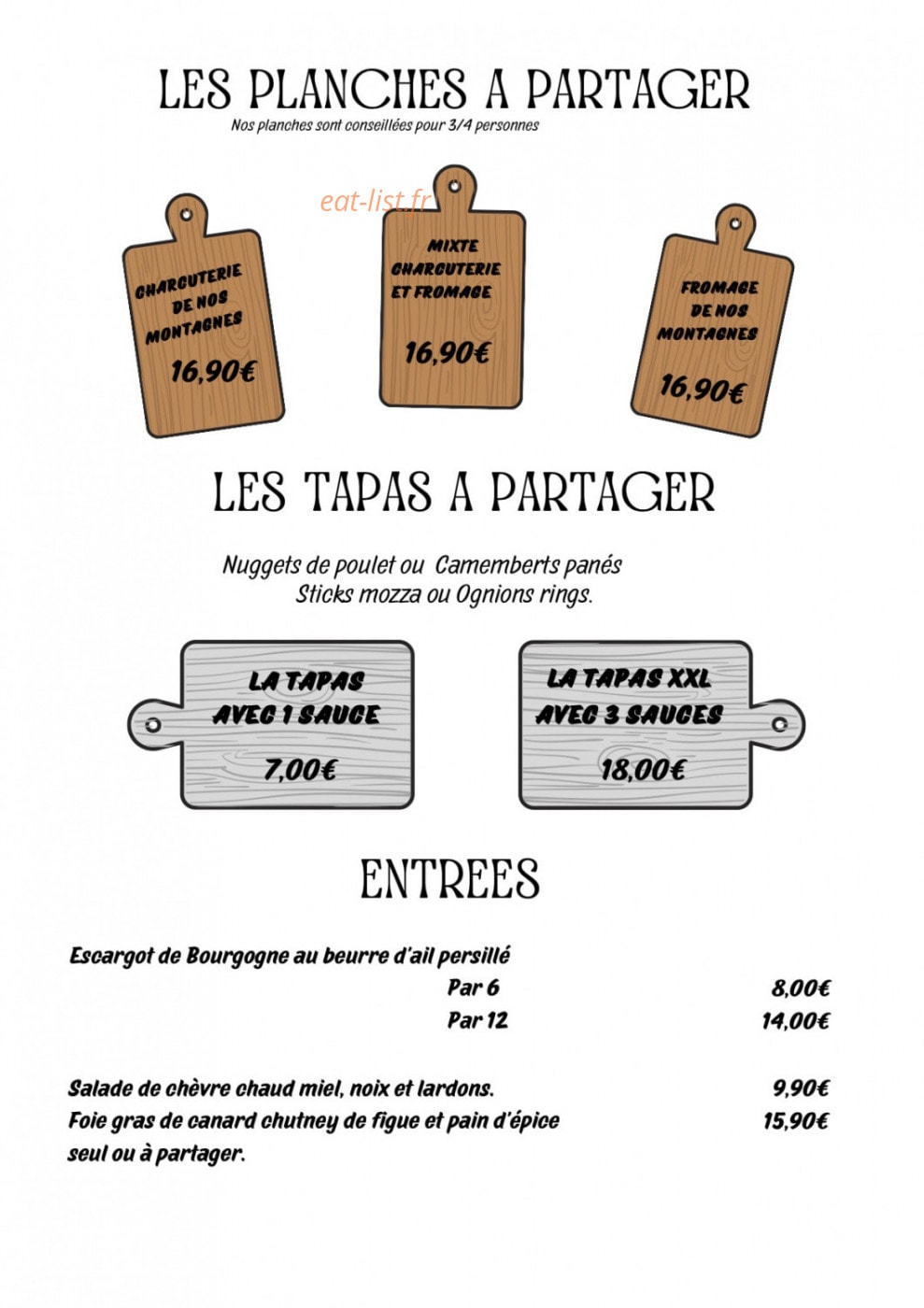 L'Edelweiss Peisey — carte page 1