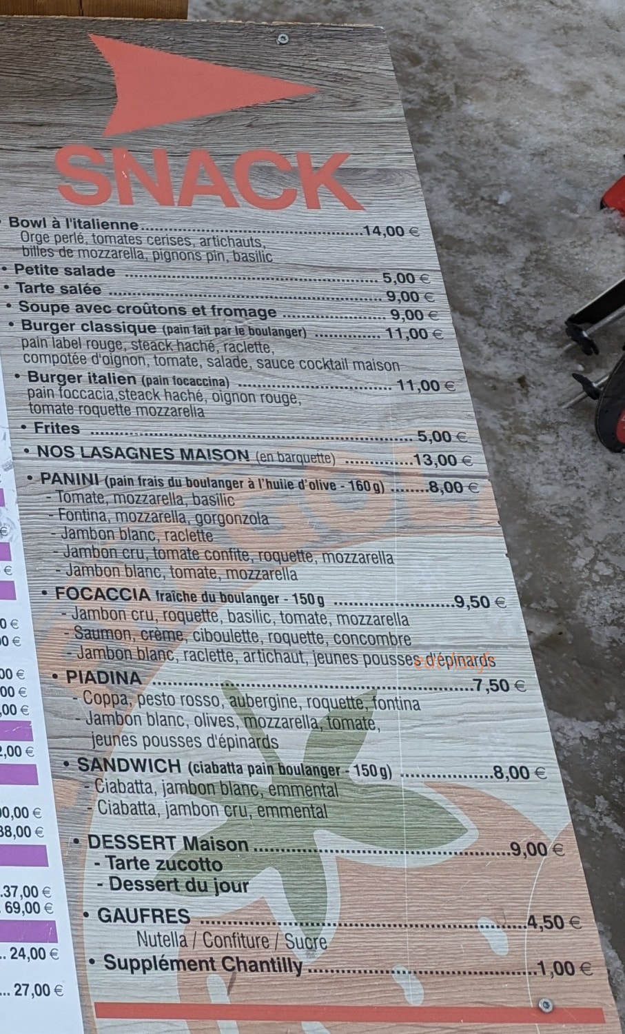 La Fragola di neve — carte page 3