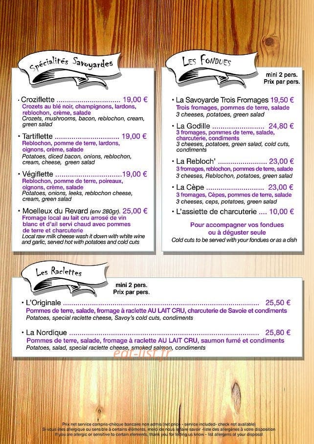 La Godille — carte page 5