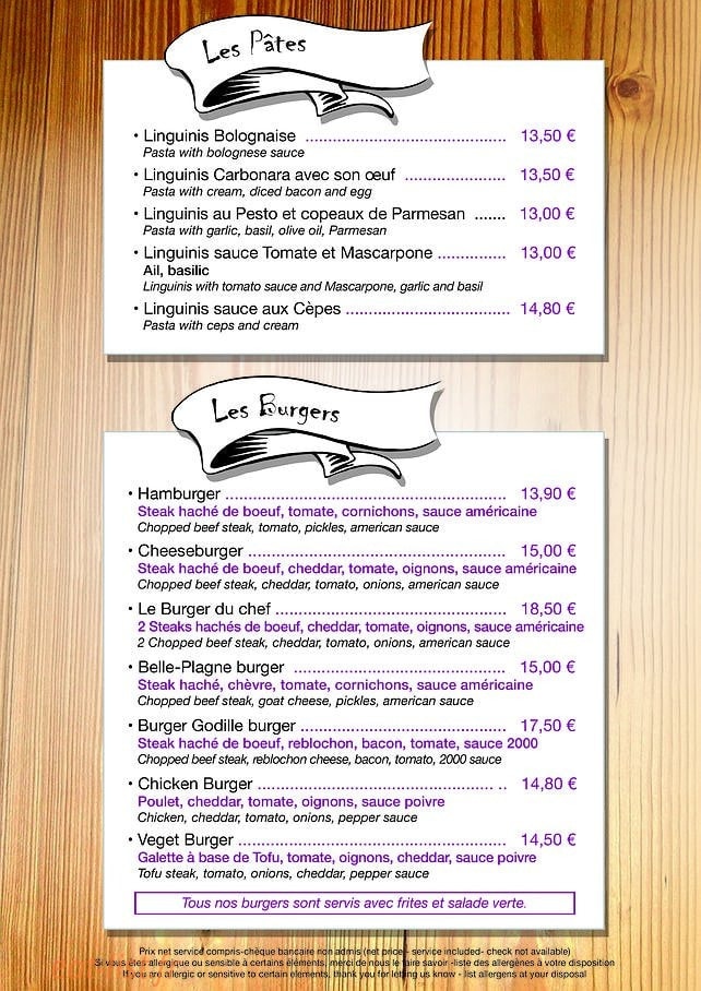 La Godille — carte page 3