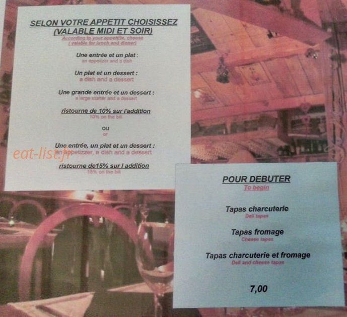 Le Baryon — carte page 1