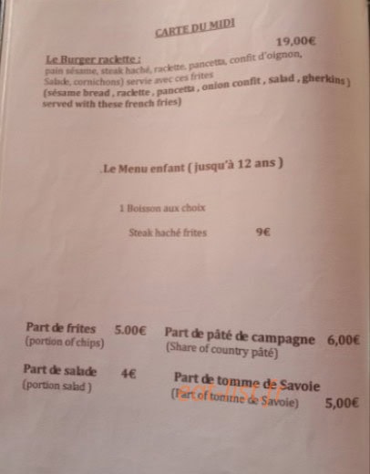 La Ferme — carte page 2