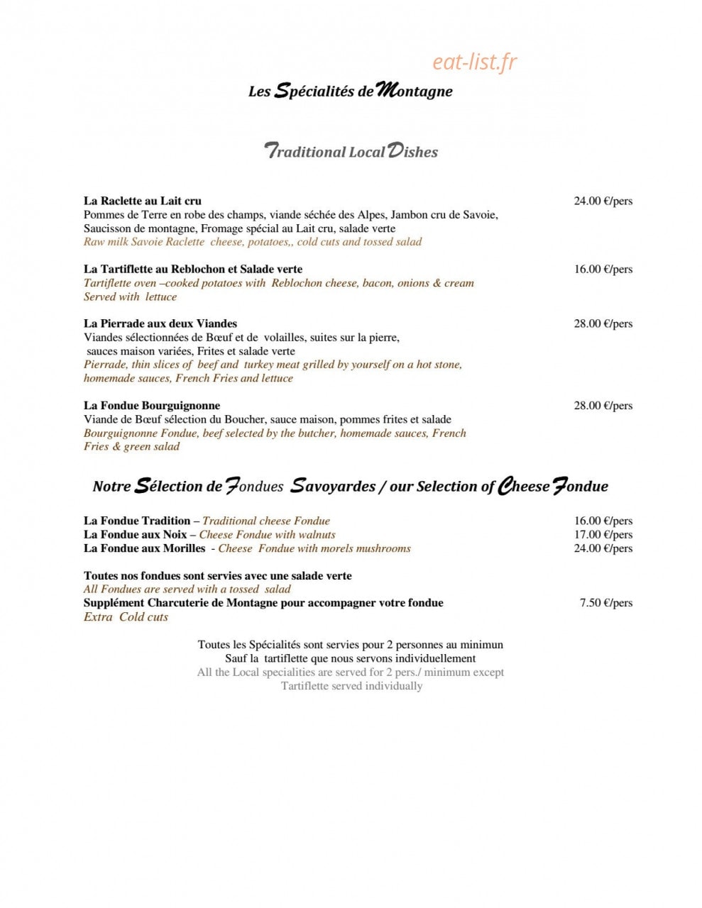 La Vanoise — carte page 3