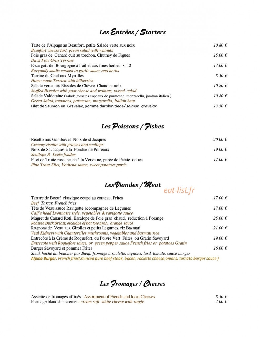 La Vanoise — carte page 2
