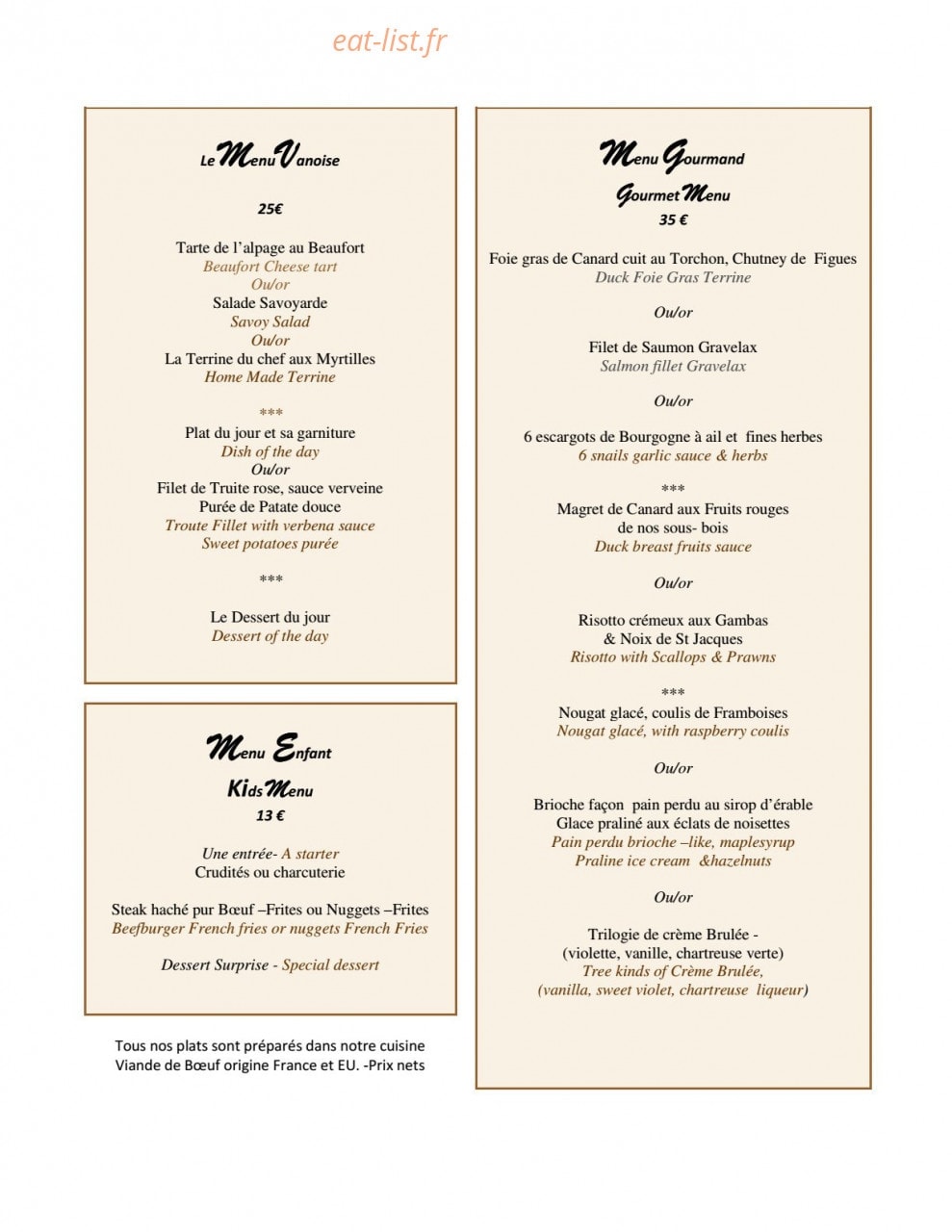 La Vanoise — carte page 4