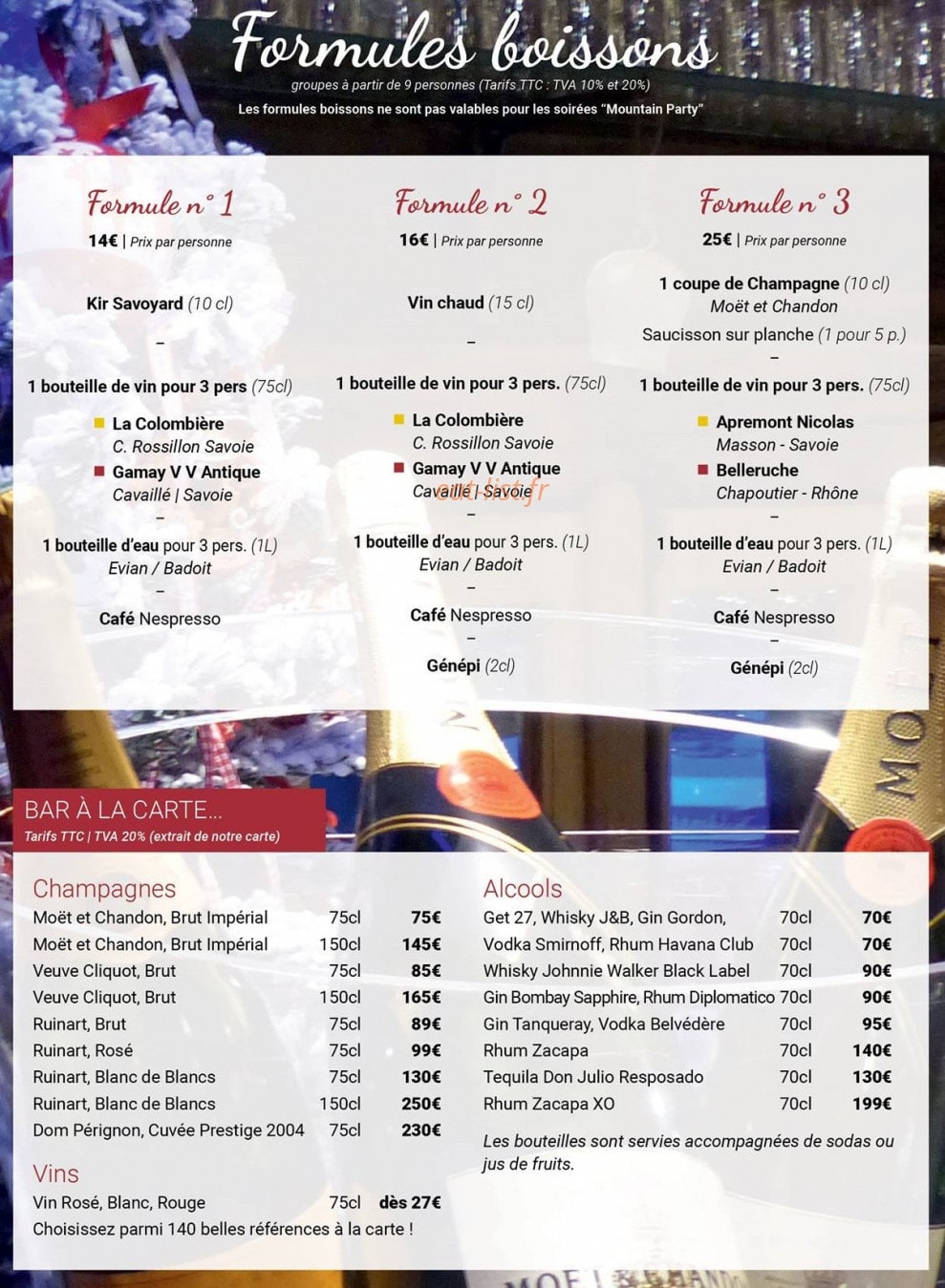 Chalet du Loup — carte page 4