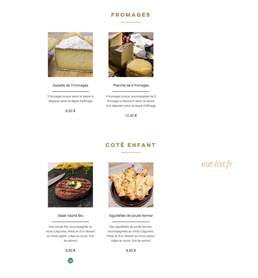 Le Chalet du Sire — carte page 7