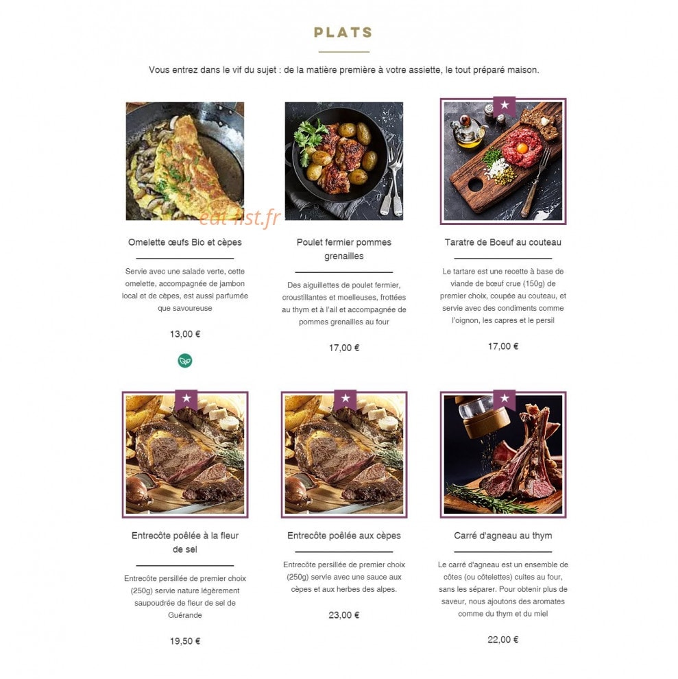 Le Chalet du Sire — carte page 3