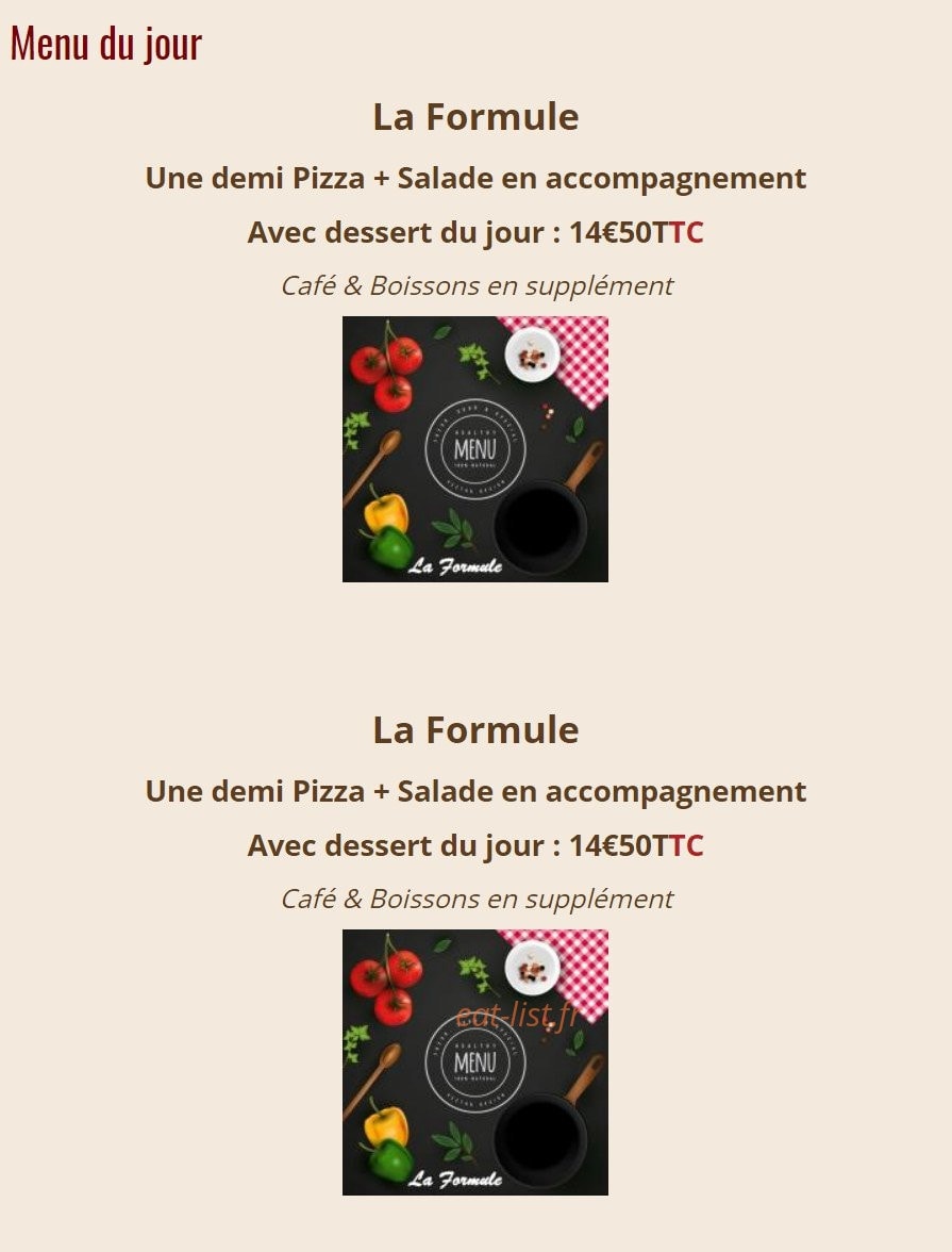 Le Domaine — carte page 2