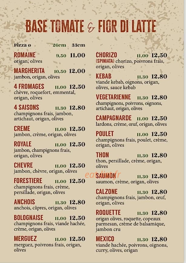 Pizza Borell’ — carte page 2