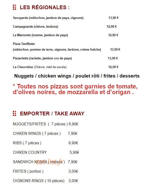 La Marmotte — carte page 3