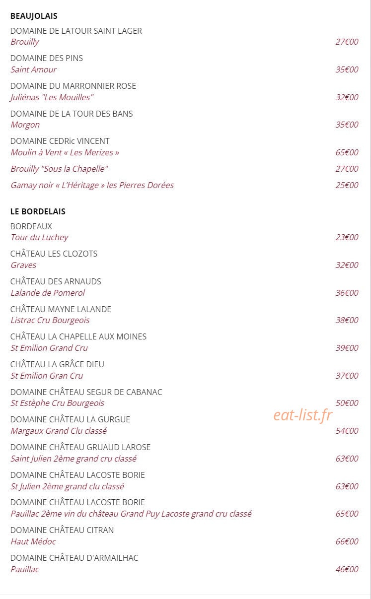 L'Õ à la bouche — carte page 6
