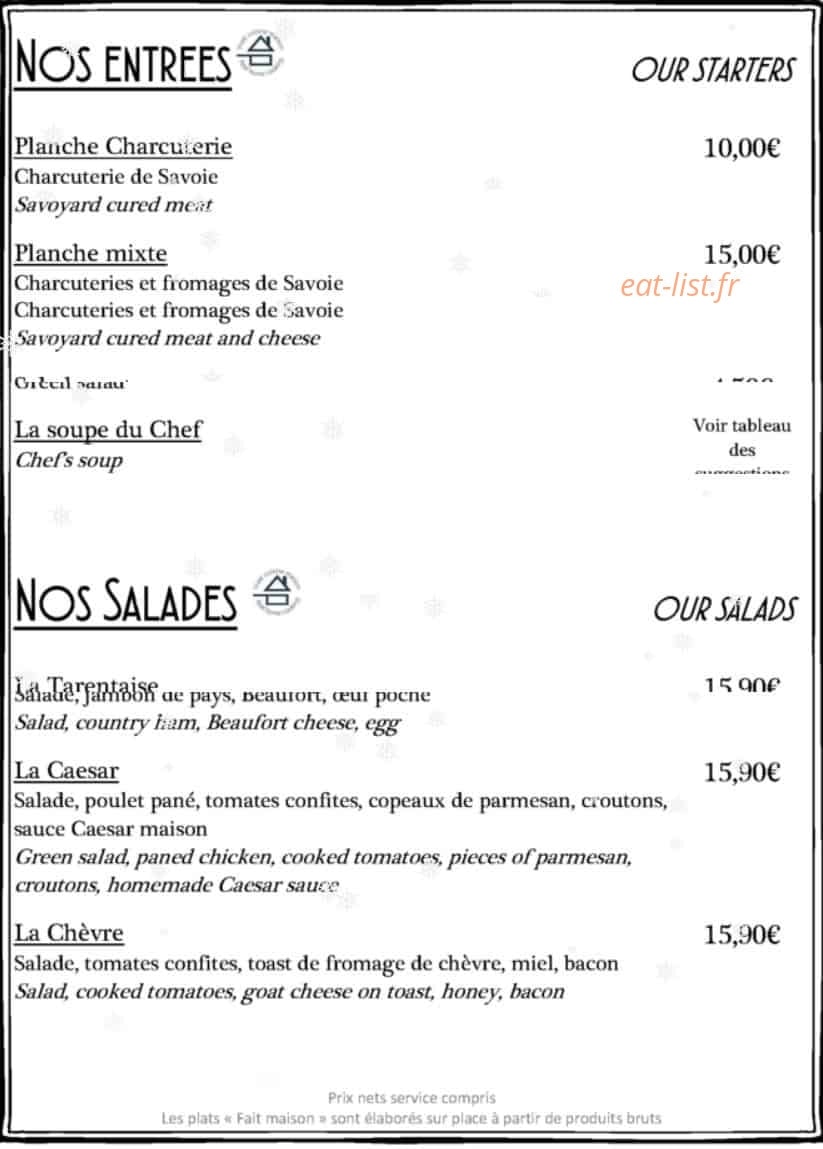 La Terrasse — carte page 2