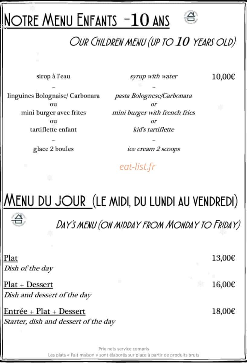 La Terrasse — carte page 7