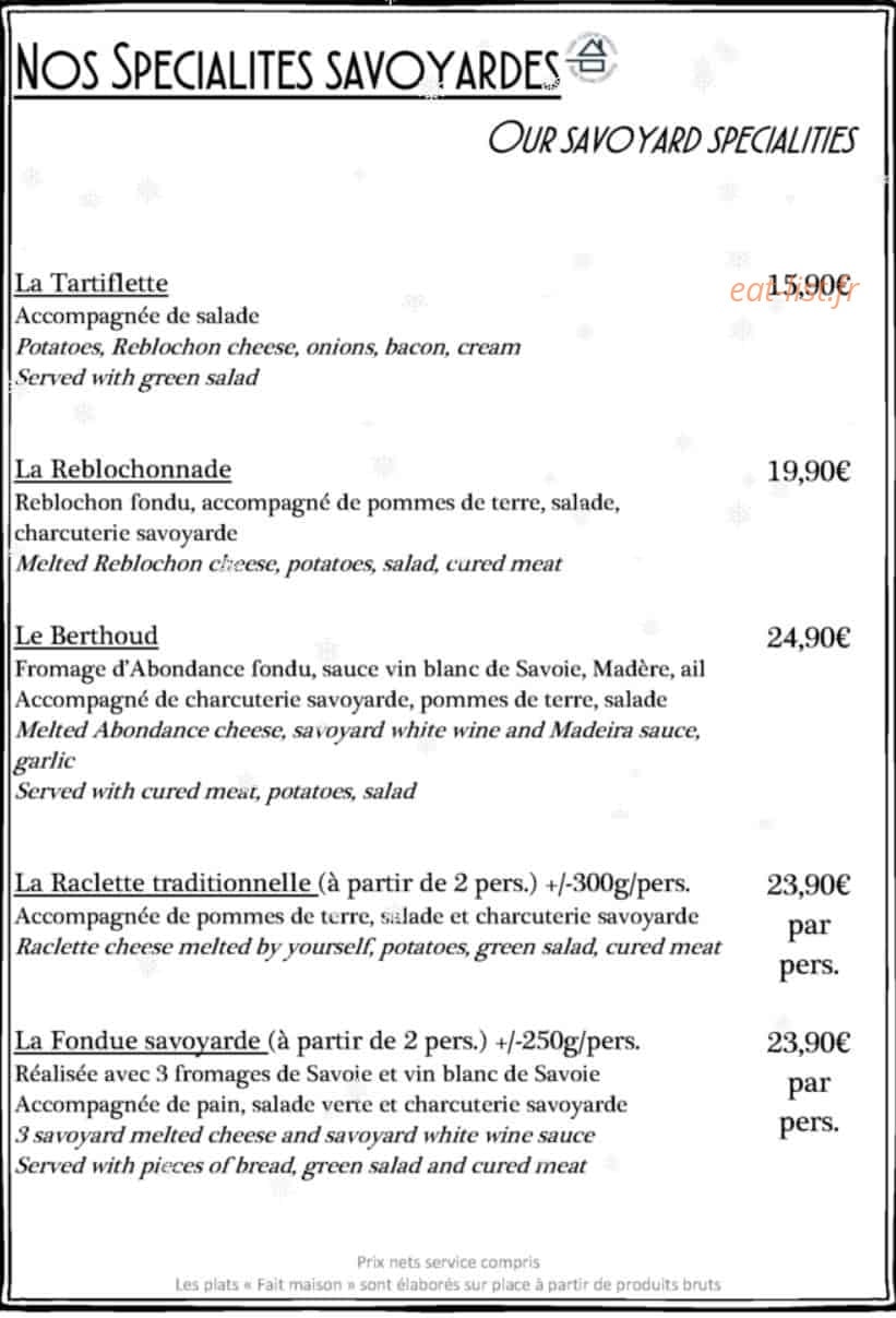 La Terrasse — carte page 5