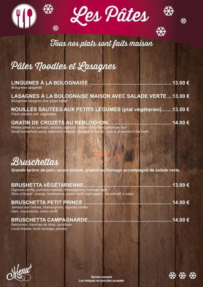 Le Petit Prince Valmorel — carte page 2