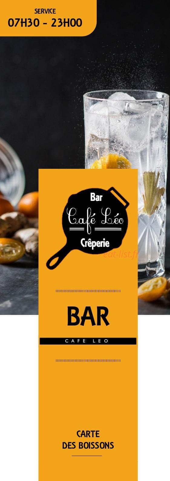 Café Léo — carte page 6