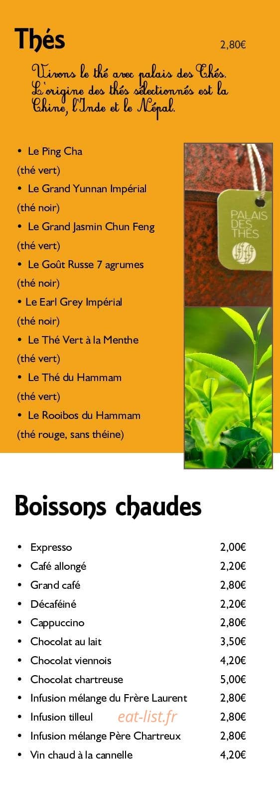 Café Léo — carte page 10