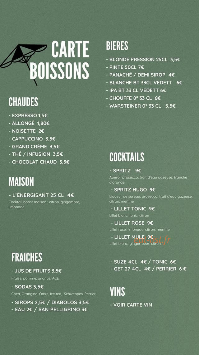 La Cabane de Marcôt — carte page 2