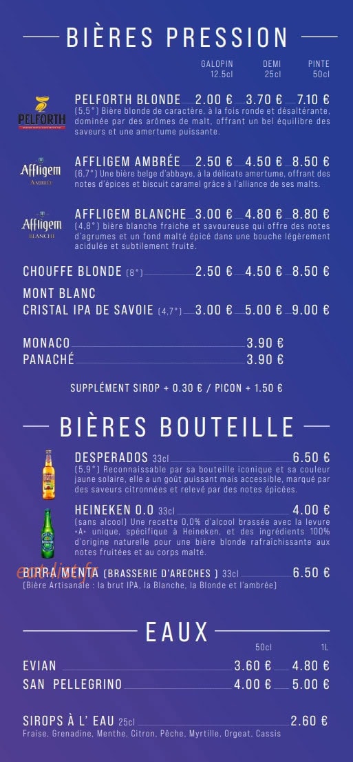 La terrasse d'ISA — carte page 11