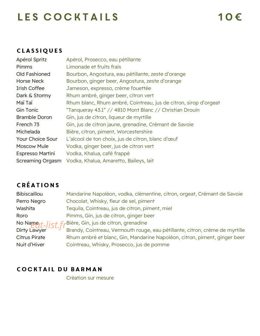 Maison Doron — carte page 3
