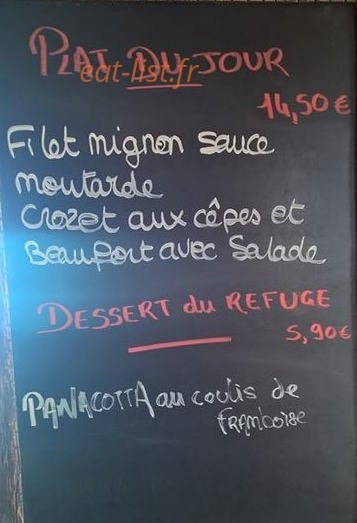 Le Refuge — carte page 1