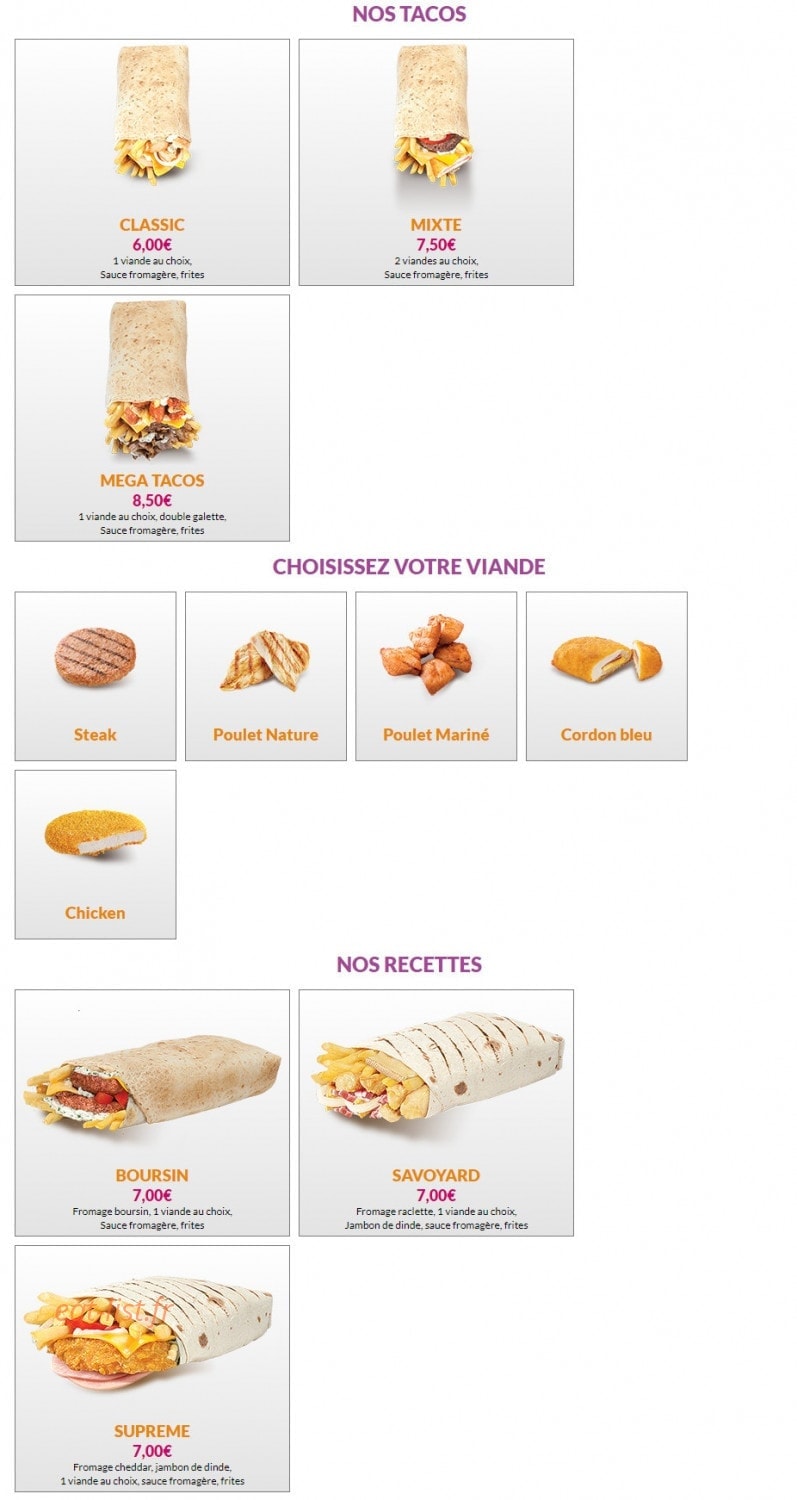 BestOf — carte page 2