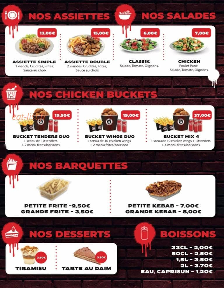 Eat Side II — carte page 2