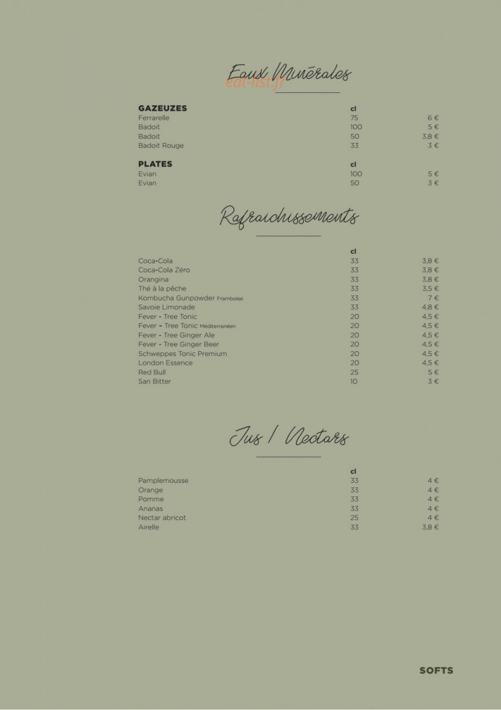 Le Supernova — carte page 16