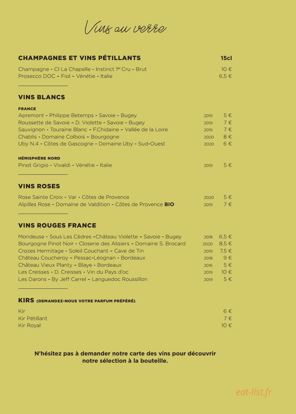 Le Supernova — carte page 5