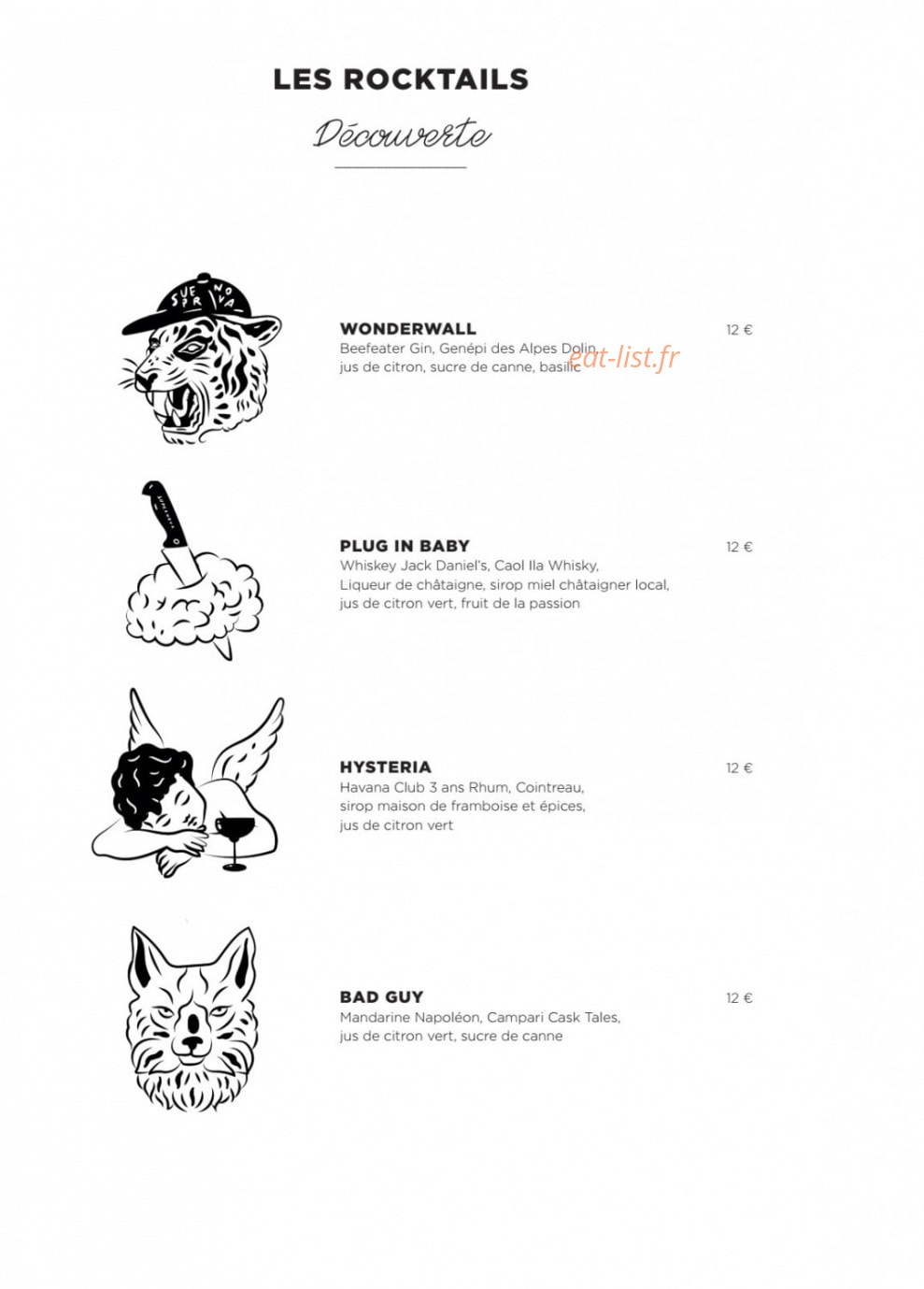 Le Supernova — carte page 10