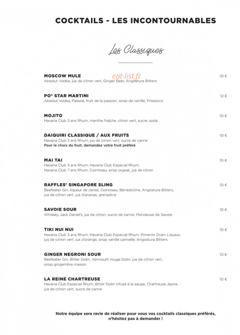 Le Supernova — carte page 9