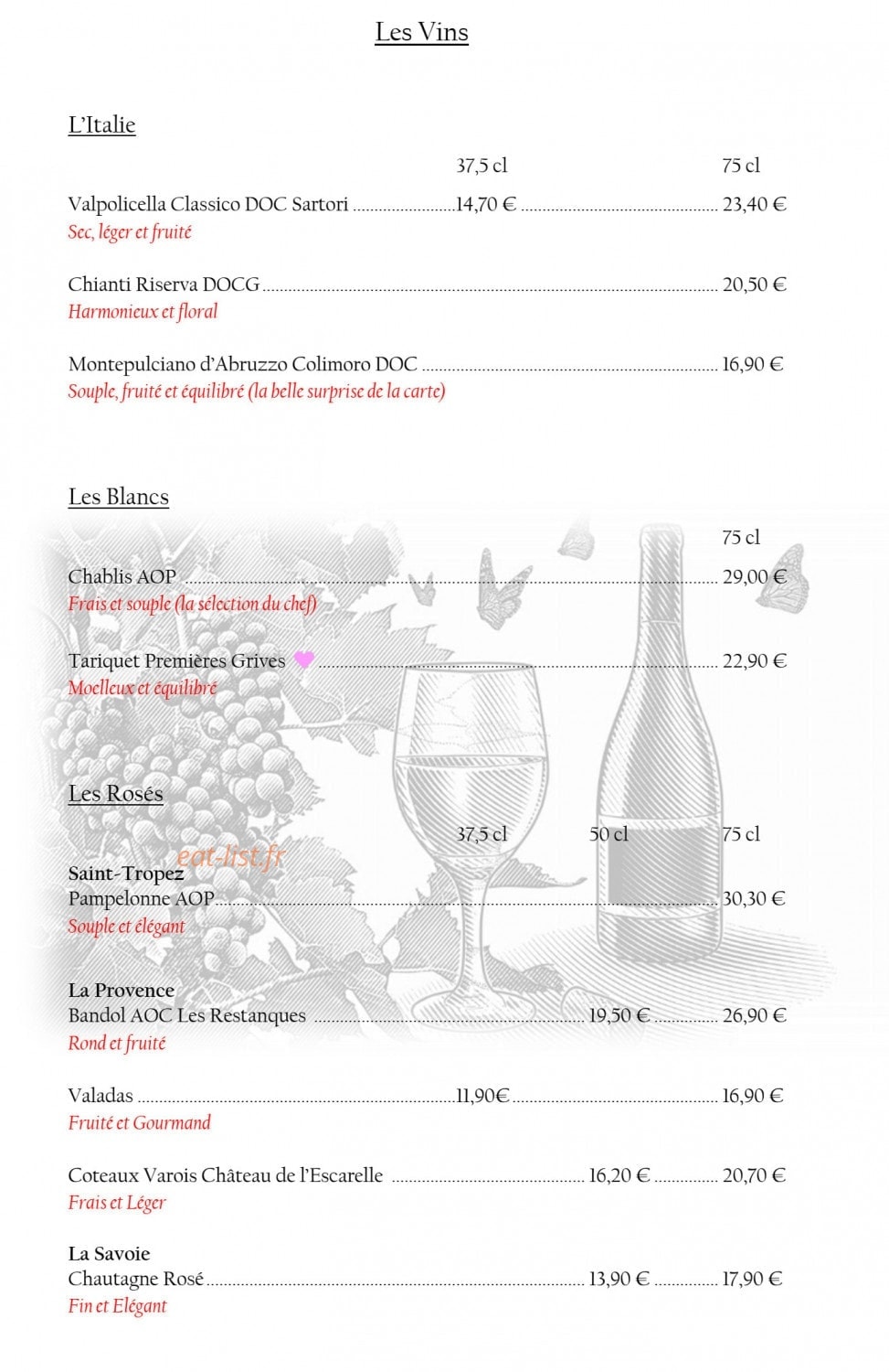 Pizza Pepone — carte page 9