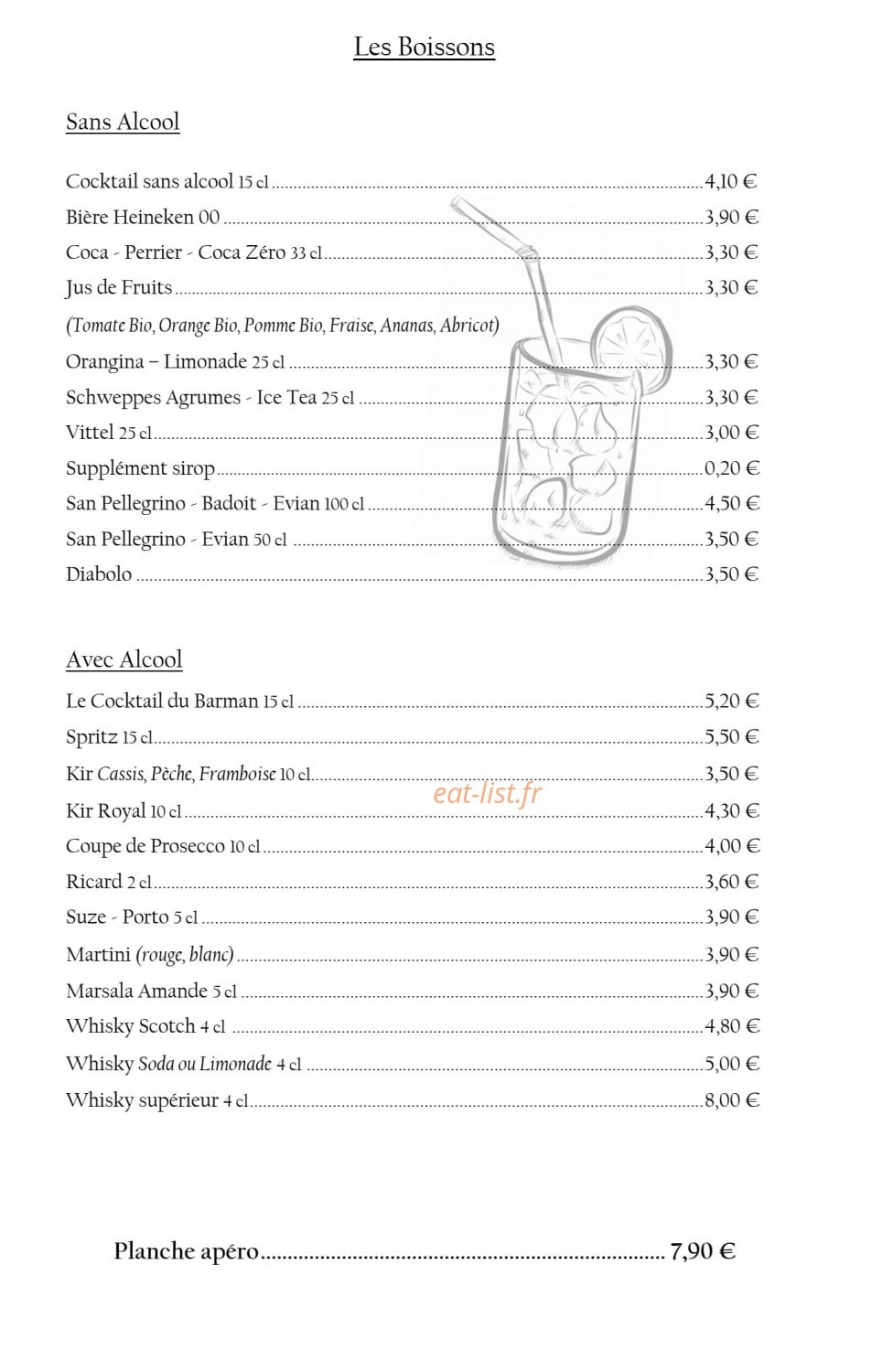 Pizza Pepone — carte page 12