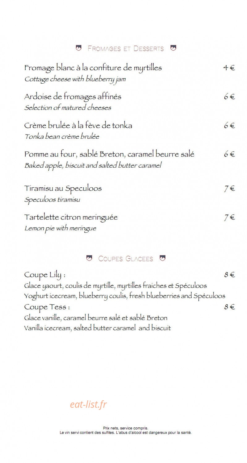 L'Ancolie — carte page 6
