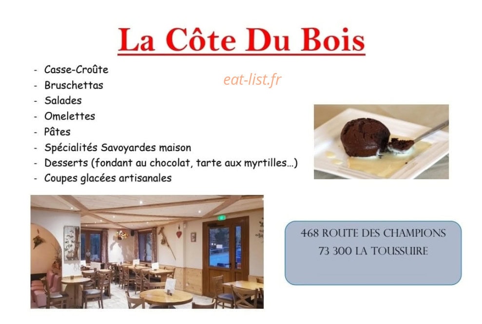 La Côte Du Bois — carte page 1