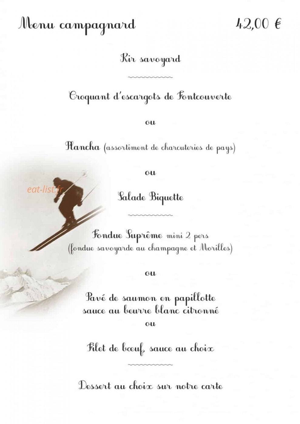 Le Chamois — carte page 11