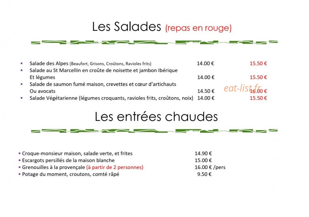 Les Soldanelles — carte page 4