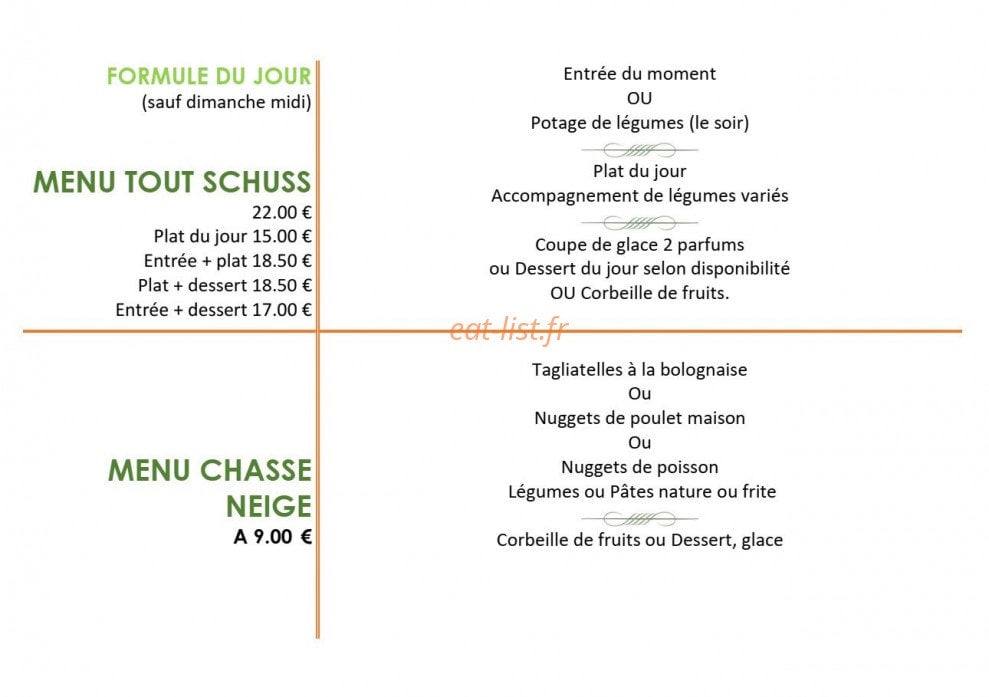Les Soldanelles — carte page 1