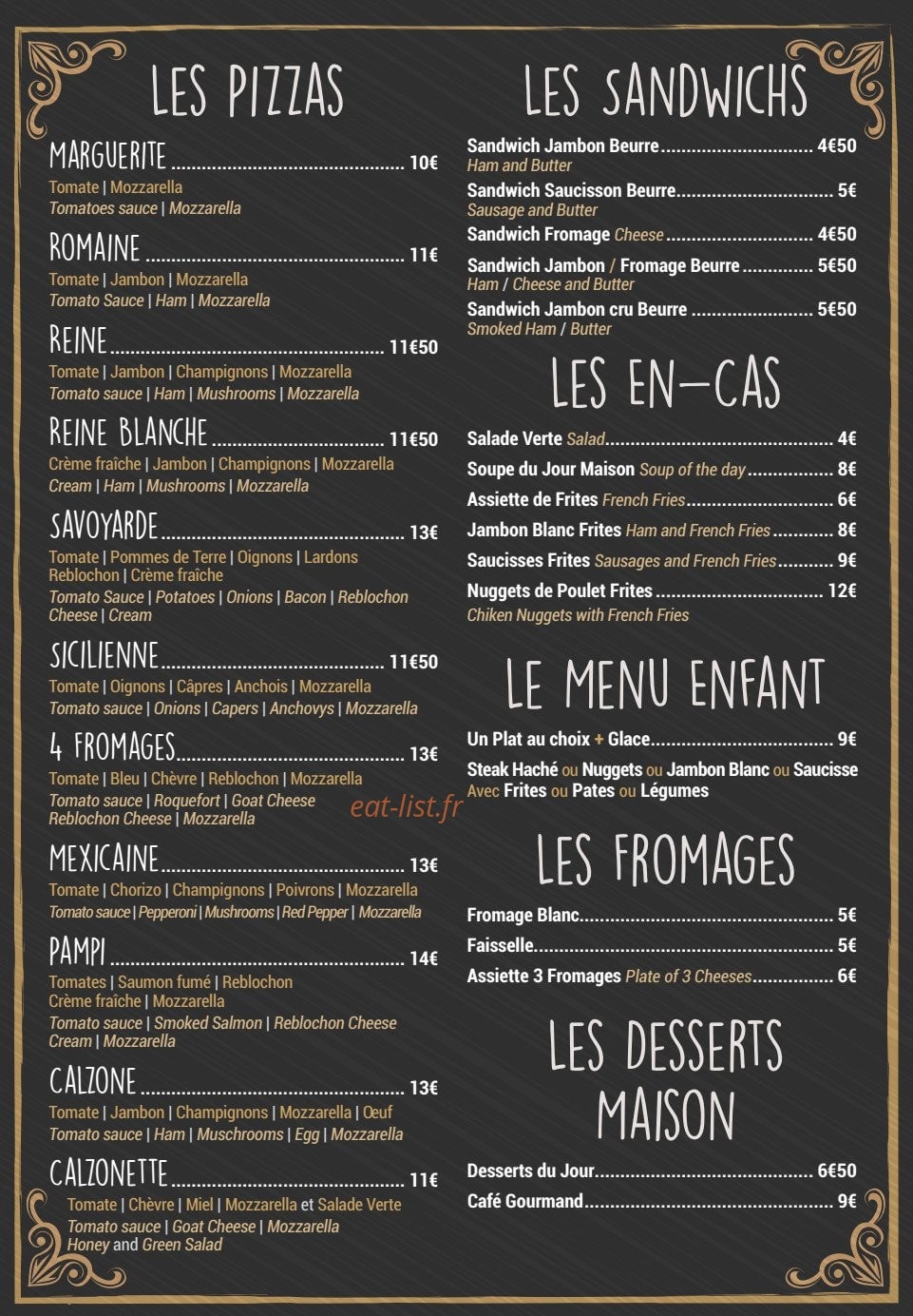 Les Airelles — carte page 3