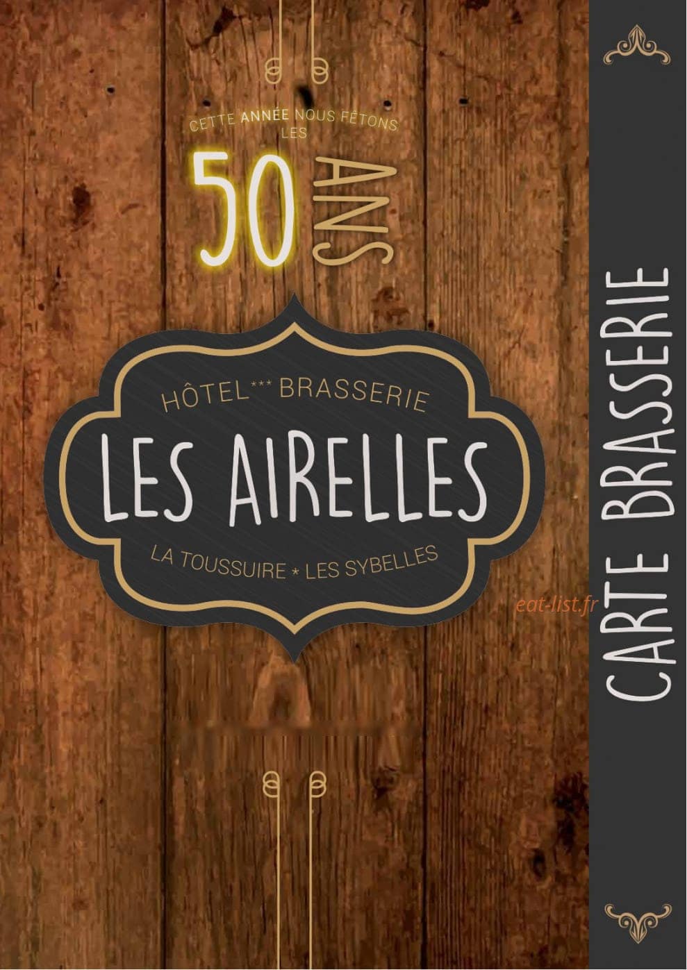 Les Airelles — carte page 1