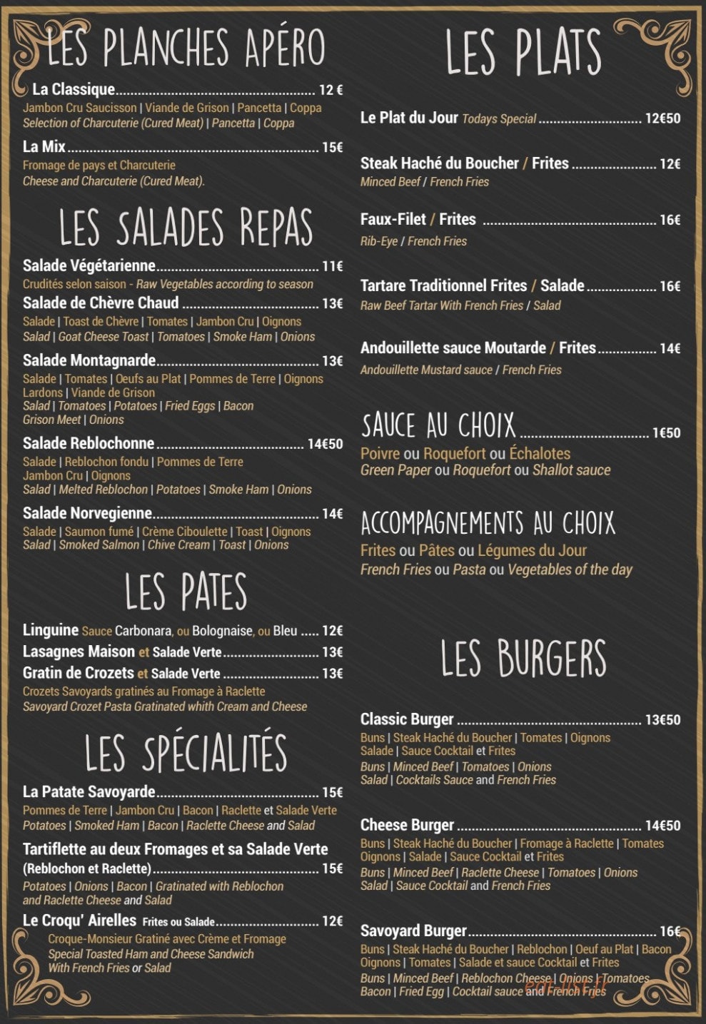 Les Airelles — carte page 2