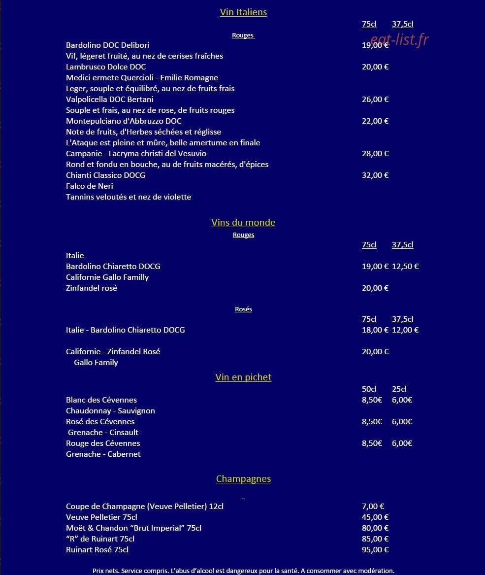 Le Sun — carte page 10