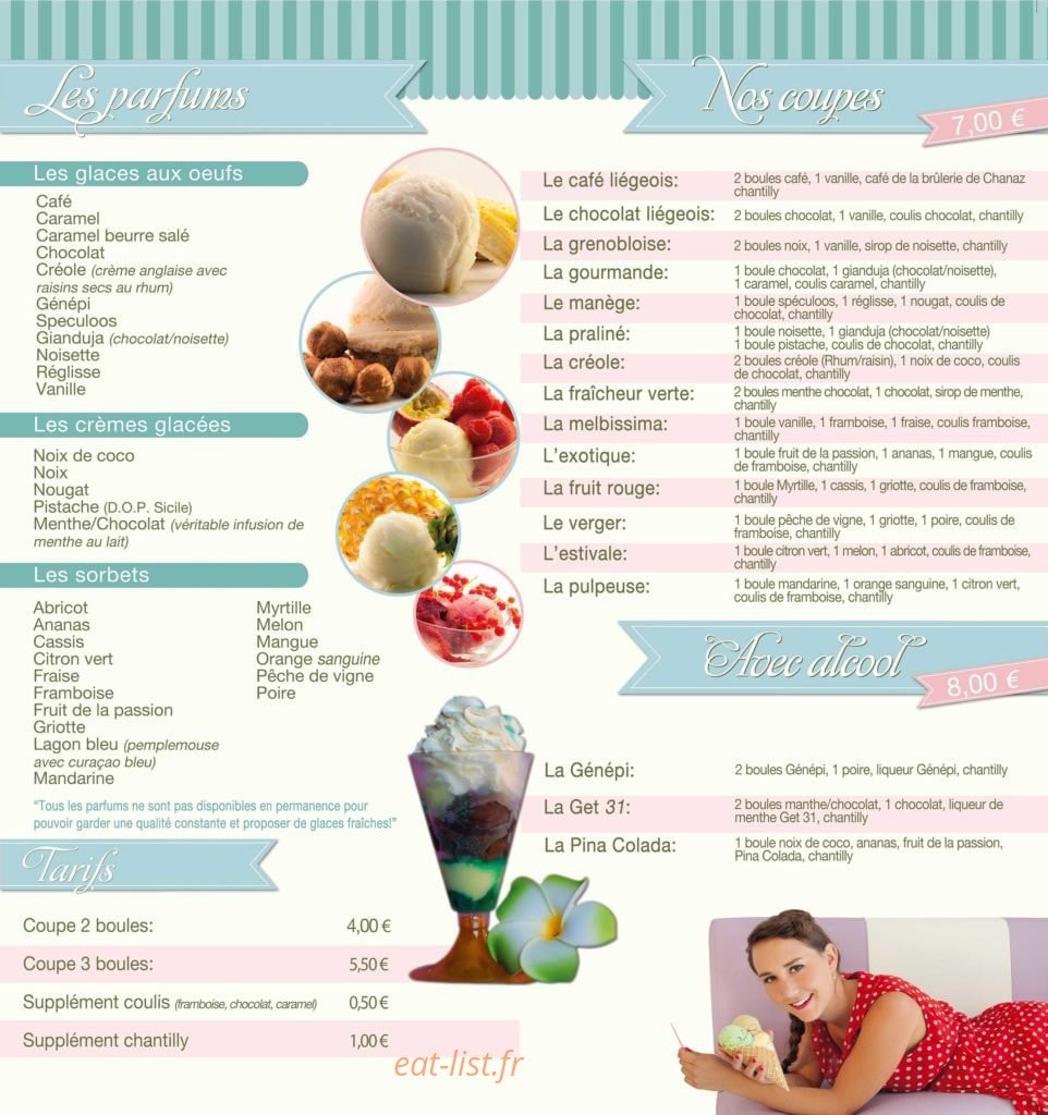 Le Relais Gourmand — carte page 4