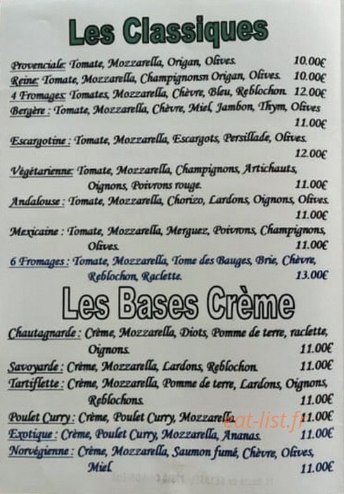 Le Petit Chinchin — carte page 1