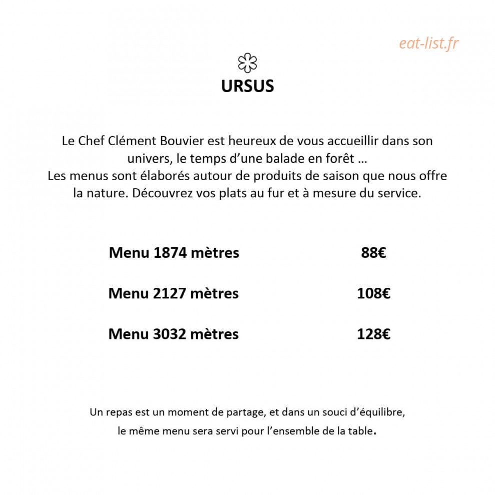 L' Ursus — carte page 1